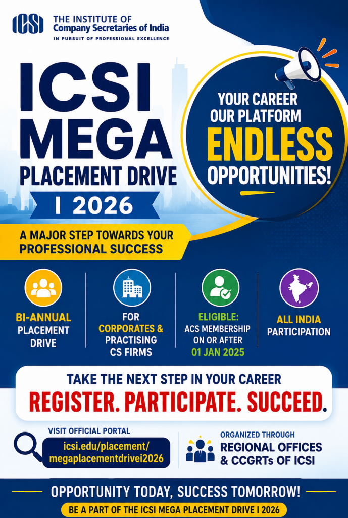 ICSI Placement Drive CMNITY HIRE