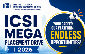 ICSI Mega Placement Drive I 2026 for Young Members